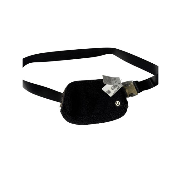 Lululemon Handbags - Lululemon Everywhere Belt Bag Fleece Black LU9B18S gold hardware NWT